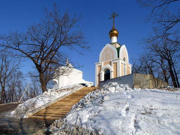 Часовня на Волочаевской сопке