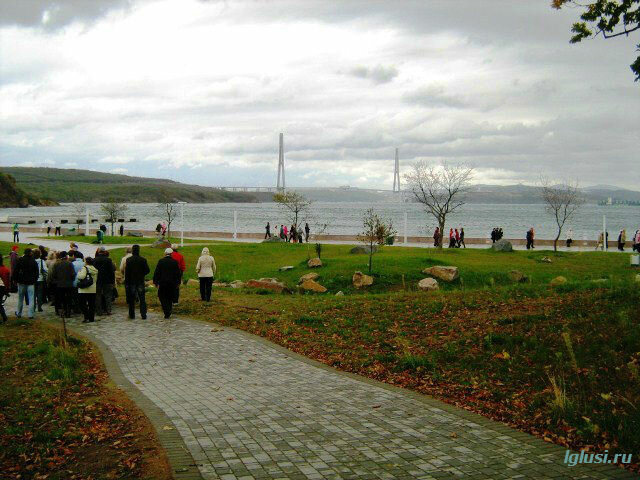 / остров Русский, набережная ДВФУ