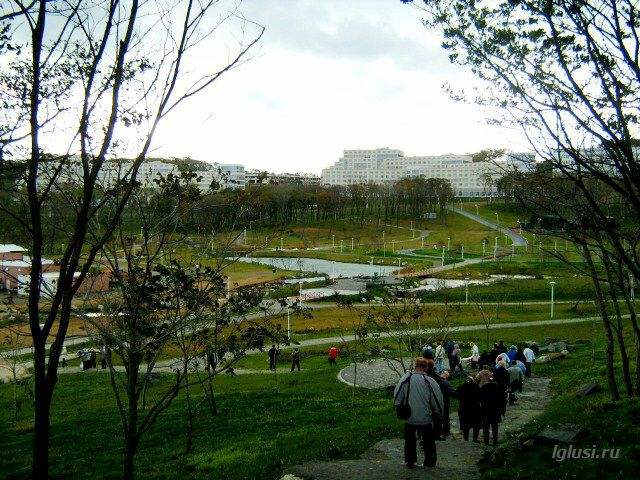 / остров Русский, парк ДВФУ