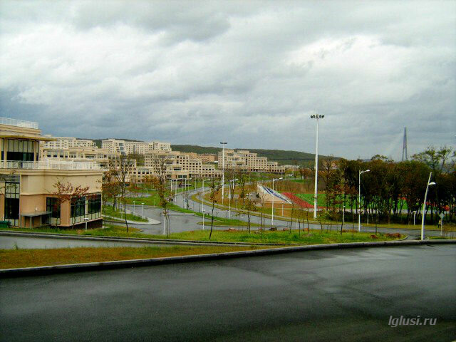 / остров Русский, кампус ДВФУ