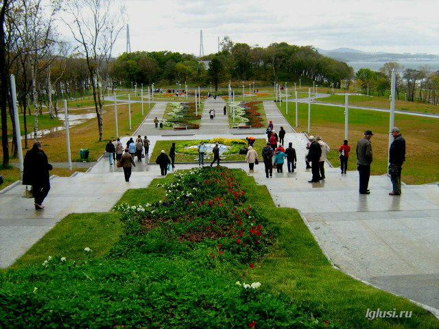 / остров Русский, парк ДВФУ