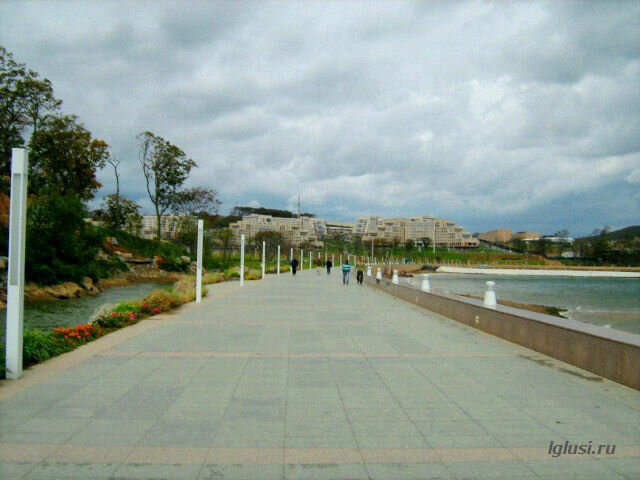 о.Русский набережная ДВФУ