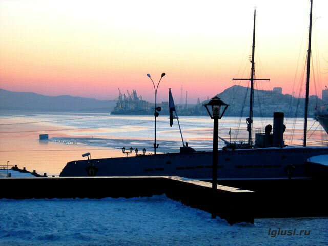 / Владивосток, Золотой Рог, закат