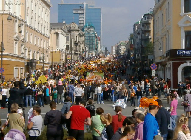 Владивосток, день Тигра 2013